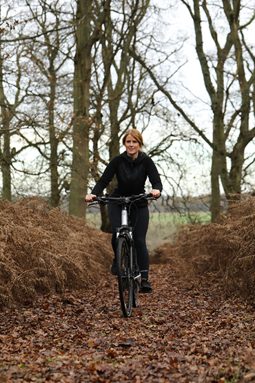Biking Across the Estate