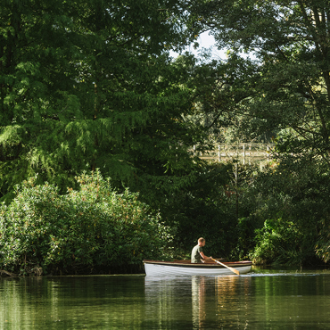 Rowing on the Lower Lake