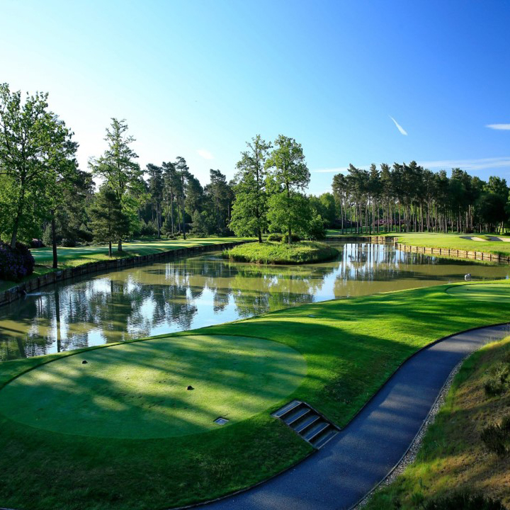 Bearwood Lakes Lake And Course View